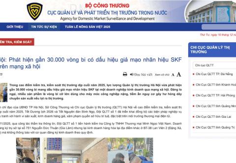 Tạm Giữ 30.000 Vòng Bi SKF Giả: Cách Nhận Biết Và Mua Hàng Thật