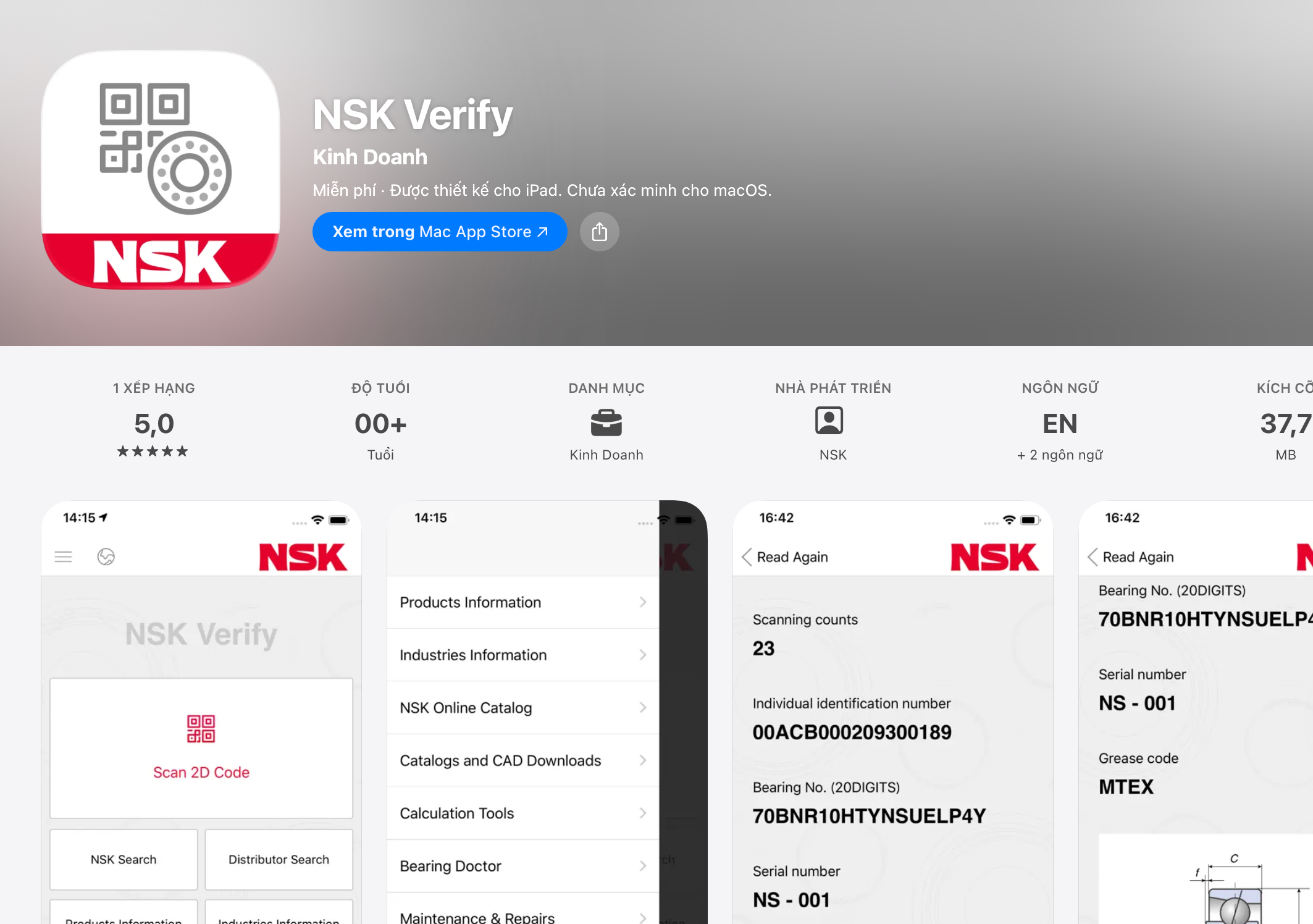 Check NSK App Store