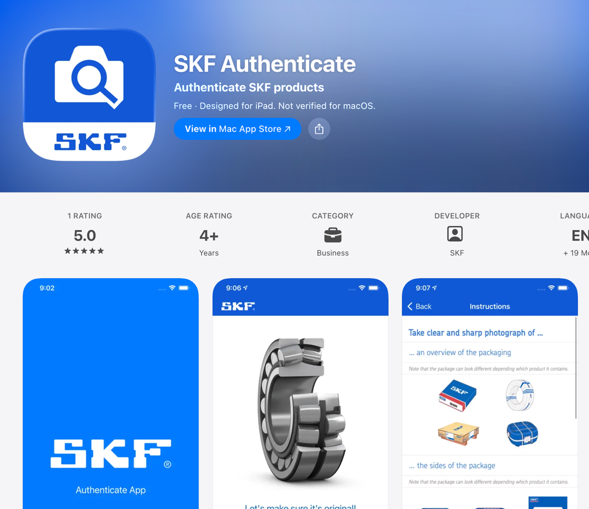 Kiểm tra SKF 1